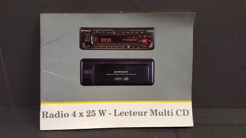Notice autoradio multi - notice, cd