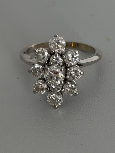 7516 bague marquise - 7516, or