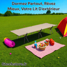 Lit De Camping Pliant Pour