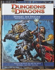 Dungeons & Dragons D&D4 Donjons et quatrième 4ème édition Manuel des joueurs