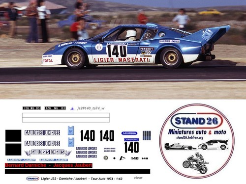 493 decals ligier - 493,