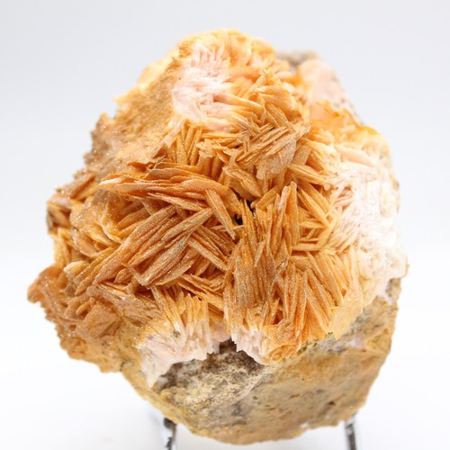 Spécimen barytine orange - de,