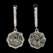 925 Argent Sterling Boucles