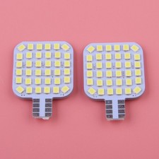 2x White LED T10 36SMD RV