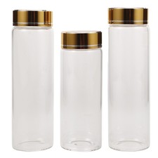  3 Pcs Bouteilles En Verre