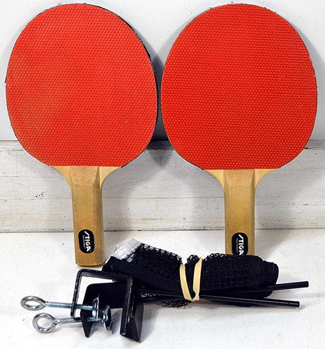 Two stiga ping pong paddles - stiga,