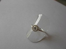 bague en argent  massif