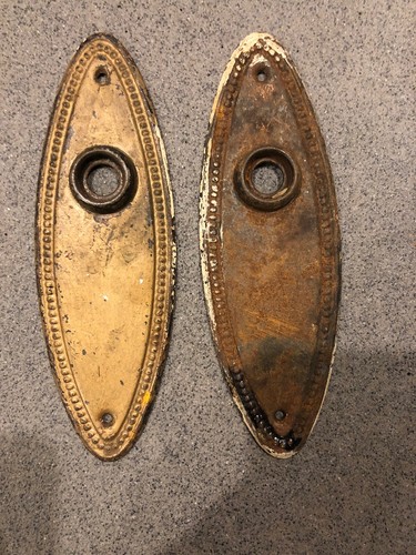 Antique door plates - antique,