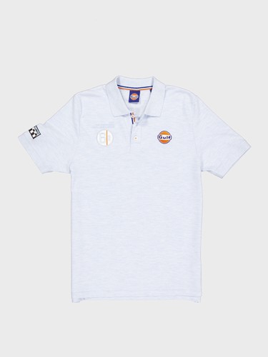 POLO MC N°6 GULF LIGHT BLUE