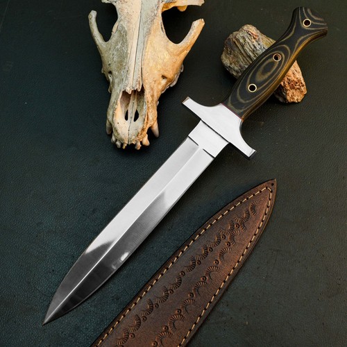 Inch dagger knife full - inch,