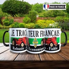 Mug céramique Tracteur Renault - Made in France 