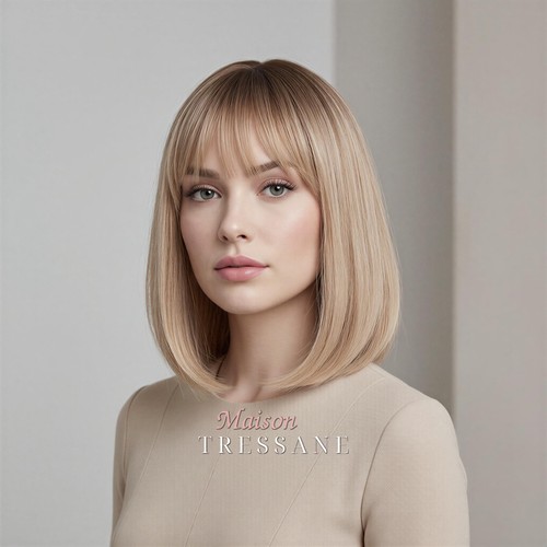Perruque femme blond beige - perruque,