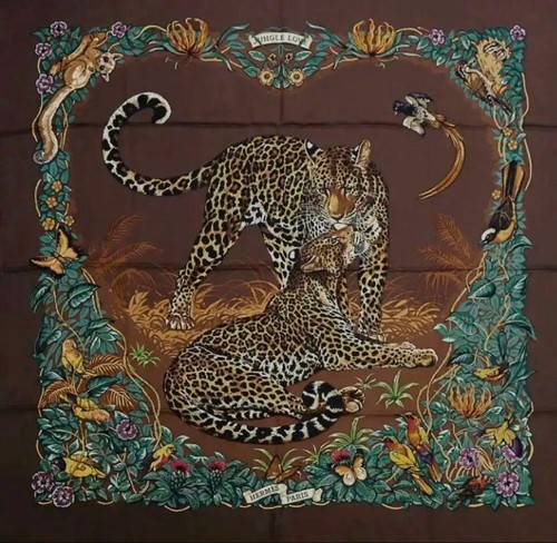 écharpe soie hermes carre - en,