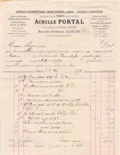 1878  HORLOGERIE ACHILLE