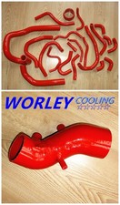 Silicone Radiator induction Hose for TOYOTA SUPRA MK3 MA70 7MGE/7MGTE Turbo RED