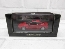 Minichamps 1/43 Peugeot 406 Coupe 1996 Scarlet Red Diecast Model Car Neuf
