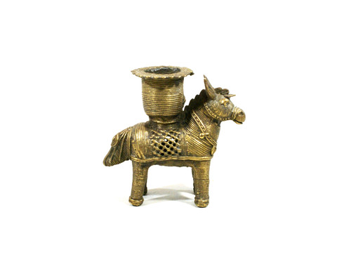 Cheval bronze statuette - cheval, en