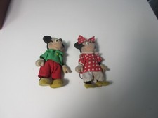 MICKEY  ET MINNIE ANCIEN   1950  -  ORIGINAL - JOUET ANCIEN