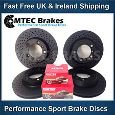 Porsche Boxster 986 3.2S 99-04 Avant Frein Arrière Disques Noir É &pads &sensors