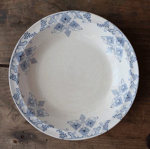 Plat rond creux - plat, g