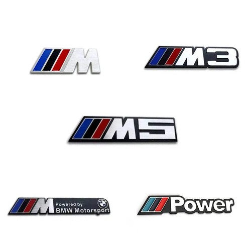 Aluminum car badge emblem - 3d,