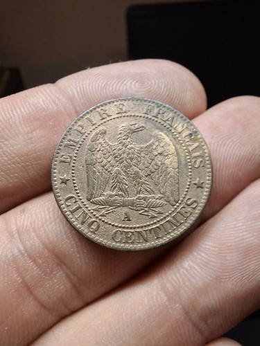 Centimes napoléon iii - 5, 1857