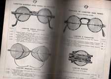 lot 2 catalogue jumelle lunette optique medicale ancien vintage