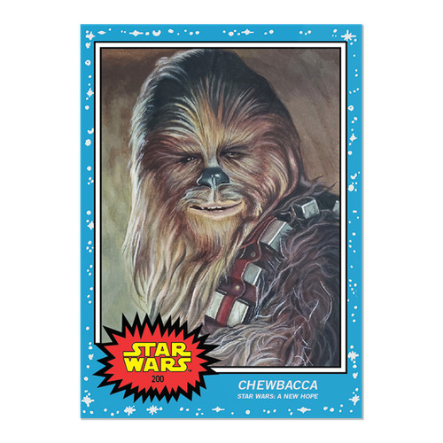 Chewbacca topps star wars - topps,