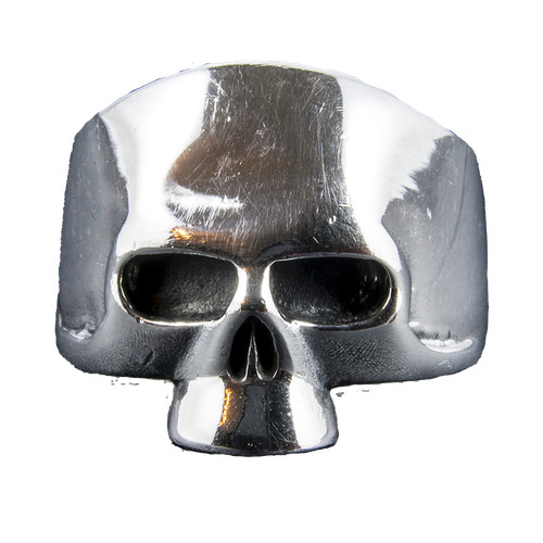 Bague skull keith - en, argent