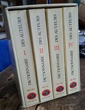 DICTIONNAIRE DES AUTEURS. 4 VOLUMES. BOUQUINS. ROBERT LAFFONT 