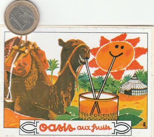 Autocollants boisson oasis - autocollants.,