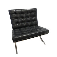 Knoll Barcelona Chair in Black
