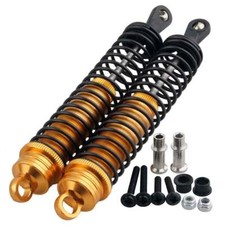 RC 81002 Gold Alum Rear Shock Absorber & Mounts For HSP 1:8 Off-Road Buggy Truck