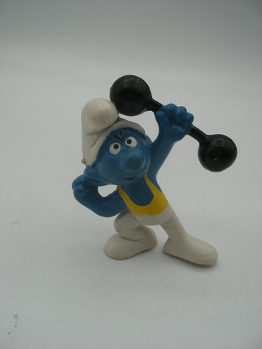 Pvc puffi smurf schlumpf - pvc,