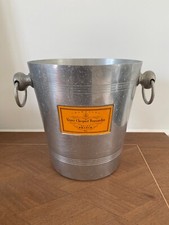 seau champagne vintage Veuve Clicquot aluminium