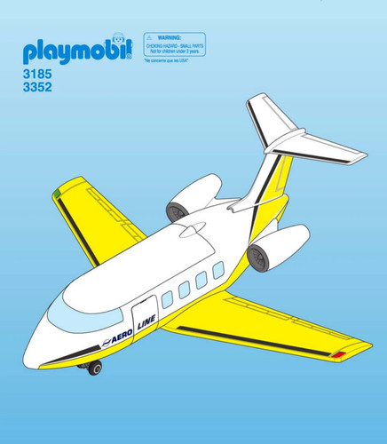 Playmobil 3185 airport jet - 3185,