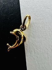 Pendentif Dauphin or jaune