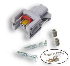 Connecteur injecteur diesel- compatible injecteurs Delphi - 2 broches