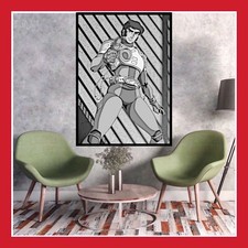 TOILE COTON AFFICHE POSTER