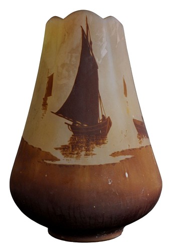 Vase art nouveau pate - art, verre