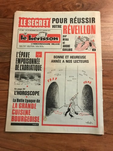 Journal hérisson 1602 - journal, le