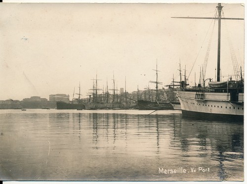 Marseille 1922 port grand - marseille,