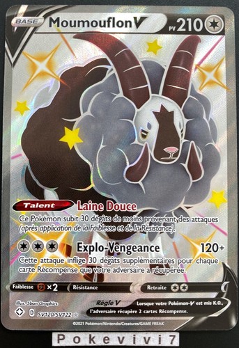 Carte pokemon moumouflon - carte,