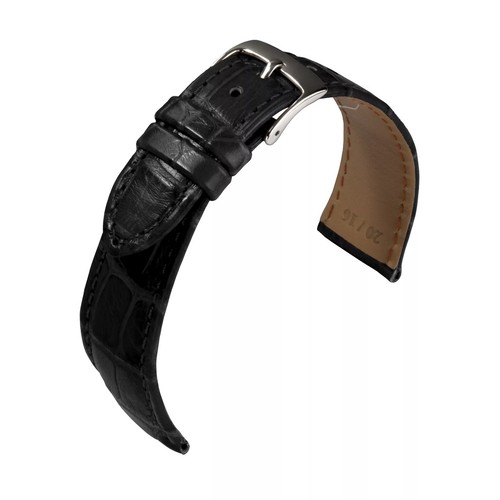 Bracelet montre alligator cuir - bracelet,