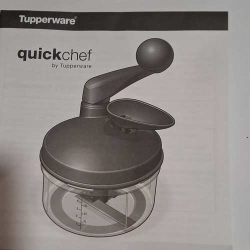 Tupperware quick chef manual - tupperware,