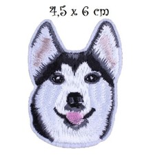 ÉCUSSON PATCH - Chien Loup **