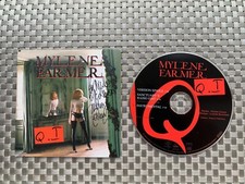 CD single Q.I dédicacé Mylene Farmer