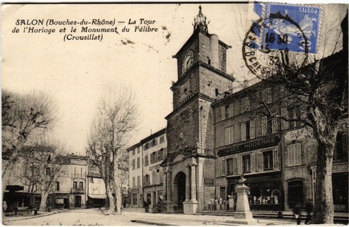 Old postcard salon provence - old, salon-de-provence