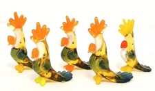 Perroquet en verre de Murano