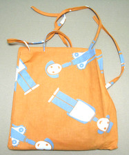 ALESSI tablier de cuisine motif ANNA G  + ALESSANDRO M - MENDINI